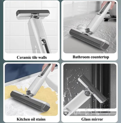 Mini Portable Self-Squeezing Cleaning Mop Tool