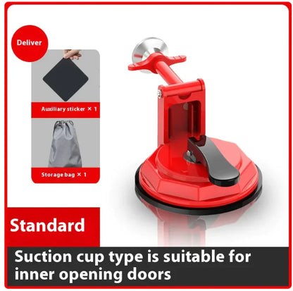 Portable Alloy Door Stopper with Alarm for Hotel & Personal Safety