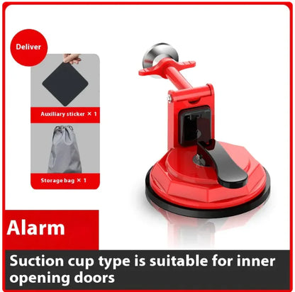 Portable Alloy Door Stopper with Alarm for Hotel & Personal Safety